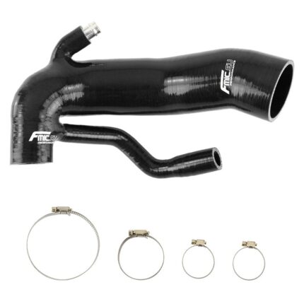 Силиконовый впускной шланг FMIC.EU для Peugeot 208 GTI 2016-2018 RCZ 1.6 16V THP 2010-2016 - черный