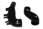 Комплект силиконового впускного шланга Turbo TIP FMIC.EU для Subaru Impreza WRX STI 2008+ - черный