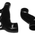 Комплект силиконового впускного шланга Turbo TIP FMIC.EU для Subaru Impreza WRX STI 2008+ - черный