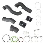 Комплект трубопроводов интеркулера FMIC.EU для BMW 535i F07 F10 F11 F18 09–16 F01 F02 740i 730d 740d 07–15 — изображение 2