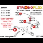 036052A: Комплект втулок полной подвески SPORT для BMW 5 E28 / 6 E24 — изображение 3