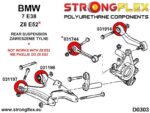 036237B: Комплект сайлентблоков подвески BMW 7 E38 — изображение 7
