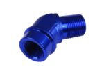 Переходник 1/2 NPT, 45-футовый шланговый фитинг с внутренней и наружной резьбой, синий — изображение 2