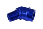 Переходник 1/2 NPT, 45-футовый шланговый фитинг с внутренней и наружной резьбой, синий — изображение 3