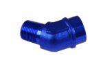 Переходник 1/2 NPT, 45-футовый шланговый фитинг с внутренней и наружной резьбой, синий — изображение 4