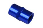 Прямой переходник с внутренней резьбой от 1/8 NPT до 1/8 NPT, втулка, фитинг для масляного шланга, синий