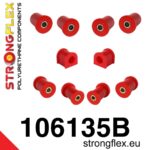 106135B: Комплект полиуретановых втулок передней подвески