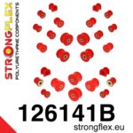 126141B: Комплект втулок полной подвески