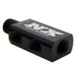 Компактный распределительный блок с портом манометра Nitrous Express NX-16197S