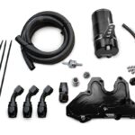 Комплект маслоуловителя RTMG Performance AN10 для 1.8/2.0 TSI EA888.3, большой черный