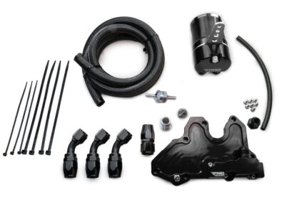 Комплект маслоуловителя RTMG Performance AN10 для 1,8/2,0 TSI EA888.3, маленький черный