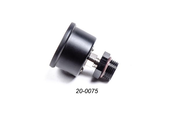20-0075 Манометр топлива 0–100 фунтов на квадратный дюйм с адаптером 8AN Radium Engineering — изображение 1