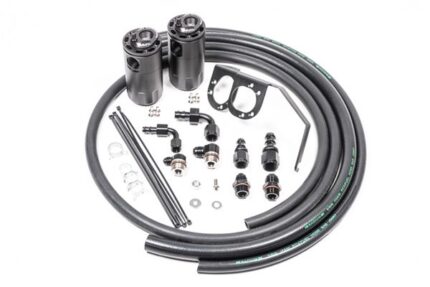 Комплект двойной ловушки PCV для Subaru WRX 15-21 Fluid Lock Radium Engineering