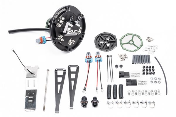 20-0732-00 Топливная подвеска для насосов Nissan в комплект не входит Walbro F90000267/274/285 Radium Engineering — изображение 1