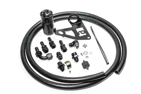 20-0873-FL Комплект уловителя для BMW E46 3-Series Fluid Lock Radium Engineering — изображение 1