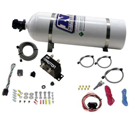 Система азота Proton Fly By Wire Бутылка 15 фунтов Nitrous Express NX 20422-15