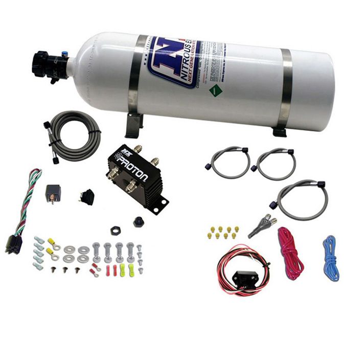 20422-15_l Система азота Proton Fly By Wire Бутылка 15 фунтов Nitrous Express NX 20422-15 — изображение 1