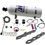 Система пластин с прямым портом Nitro Nitrous Express NX 20956-15 для двигателя Coyote с баллоном 15 фунтов