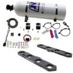Система пластин с прямым портом Nitrous Express NX 20958-15 для Hemi 5,7 6,1 6,4 л с бутылью 15 фунтов