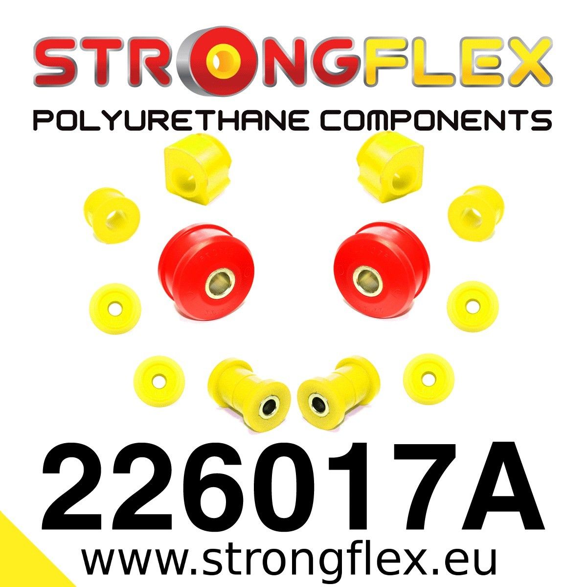 226017a-zestaw-poliuretanowy-zawieszenia-przedniego-sport-volkswagen-vw-caddy-2 226017A: Комплект втулок передней подвески SPORT — изображение 1