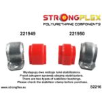 226228A: Комплект втулок полной подвески SPORT для Audi Cupra Seat Skoda Volkswagen FWD — изображение 4