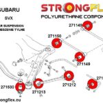 276051B: Комплект втулок полной подвески