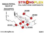 286132A: Комплект втулок задней подвески SPORT — изображение 4