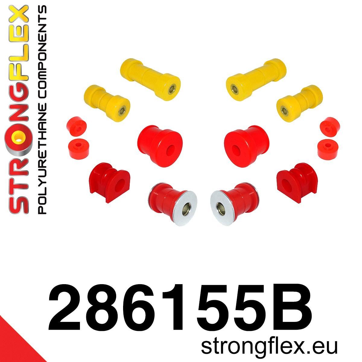 286155b-zestaw-poliuretanowy-zawieszenia-przedniego-nissan-primera-p11 286155B: Комплект втулок передней подвески — изображение 1