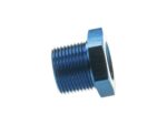 Переходная втулка с внутренней резьбой от 3/8 NPT до внутренней резьбы 1/8 NPT Переходник для шланга, синий — изображение 2