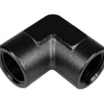 Переходник, шланговый фитинг с внутренней резьбой 3/8 NPT, 90 футов, черный