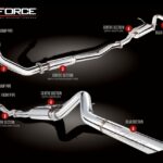 Выхлопная система XForce для Nissan Navara 1997-2009 D22 3.0L Turbo Diesel