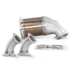 Комплект даунпайпа Wagner Tuning для Audi S4 B9 / S5 F5 300CPSI EU6