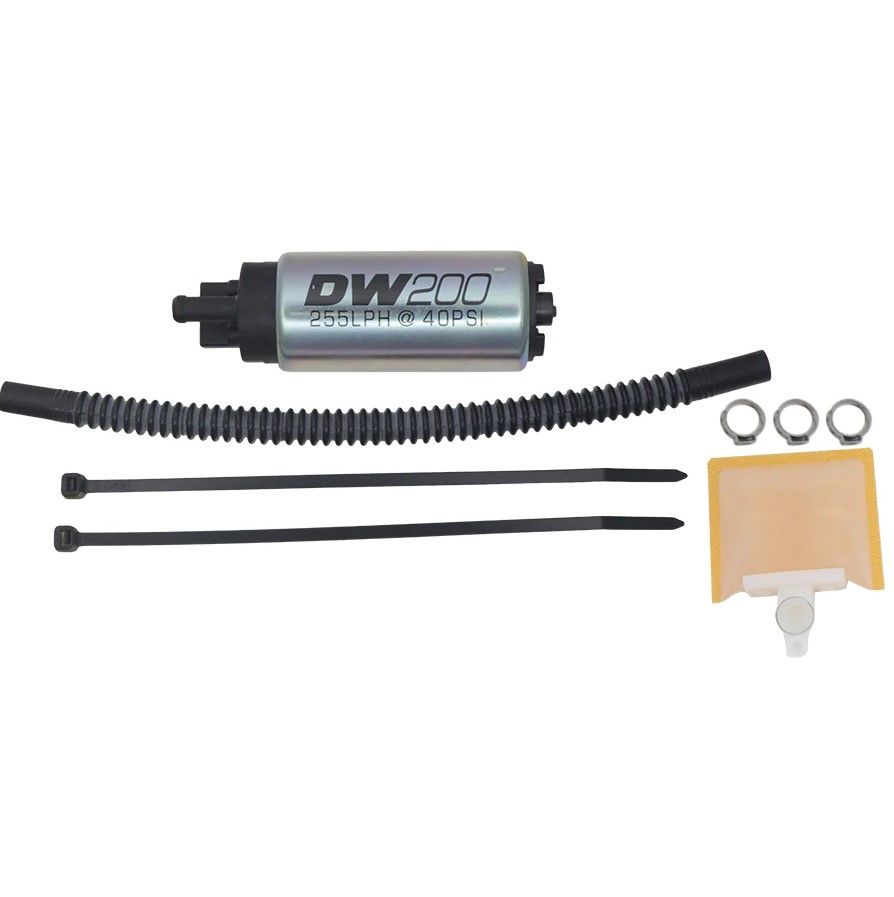 9-201-1065 Топливный насос DeatschWerks DW200 255 л/ч для Harley Davidson Electra Glide 2004-07 2004-07 Softails 2004-07 Road King 2006-07 Street Glide — изображение 1