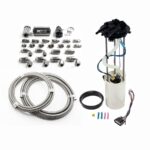Модуль насоса + комплект возврата DeatschWerks для Chevy Silverado 1500/2500/3500 и GMC Sierra 1500/2500/3500 1999-2004 V8 4,8 л/5,3 л/6,0 л без гибкого топлива