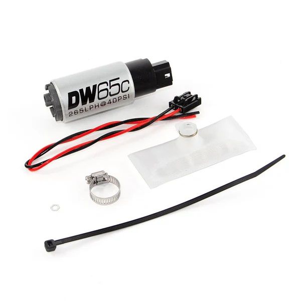9-651-1030 Компактный топливный насос DeatschWerks DW65C 265 л/ч с установочным комплектом для BMW — изображение 1
