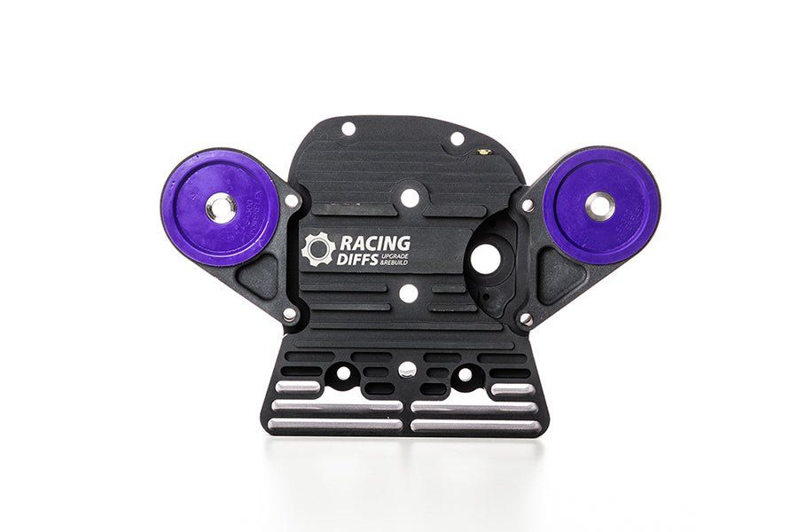 Billet_rear_cover_for_E30_differential_5000x Заготовка крышки дифференциала BMW E30 188мм Черная — изображение 1