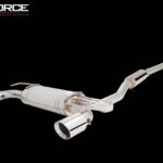 Выхлопная система XForce для Mitsubishi Lancer 2007-2015 EVO X нержавеющая сталь