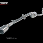 Выхлопная система XForce для Mazda 3 2004-2009 SP23 Sedan нержавеющая сталь