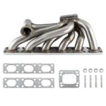 Верхний выпускной коллектор T3/T4 для BMW E30 E34 M50 M52 M54 S50 S52 — изображение 4