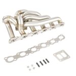 Выпускной коллектор FMIC.Pro для Nissan RB20 RB25 RB26 DET T4 Top Mount Twin Scroll 44 мм SS304
