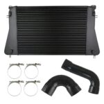 Интеркулер FMIC.EU для VW Golf MK7 GTI R 1.8 2.0 TFSI TDI Stage 2 с силиконовыми шлангами — изображение 2