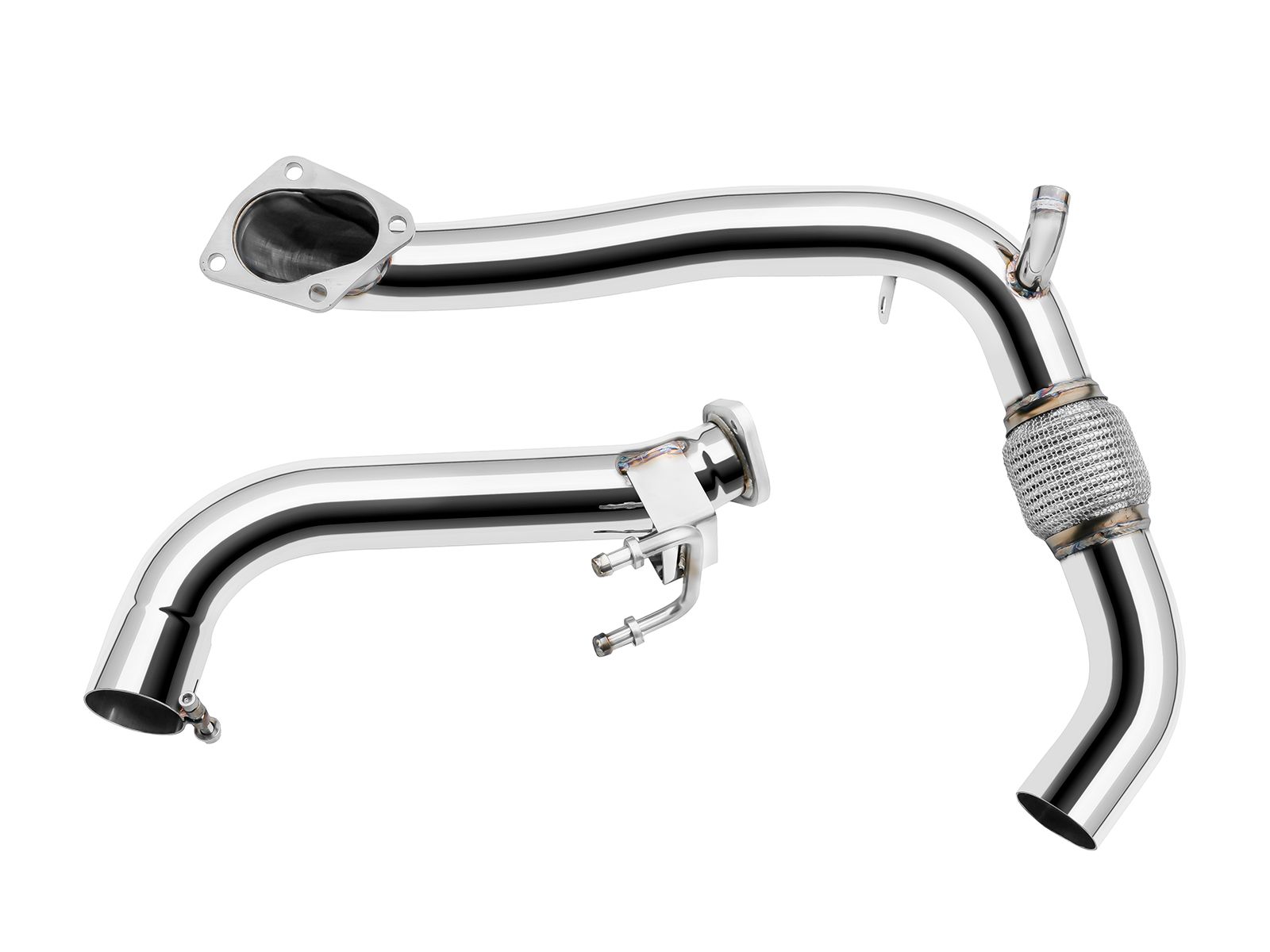 FMICPRO_DP_072_02 Даунпайп FMIC.Pro для VOLKSWAGEN Scirocco 1.4 TSI Mk3 2009-2018 гг. — изображение 1