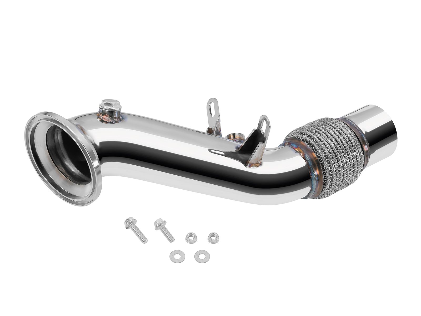 FMICPRO_DP_104_02 Приемная труба FMIC.Pro для BMW G02 X4 20iX X4 30iX — изображение 1