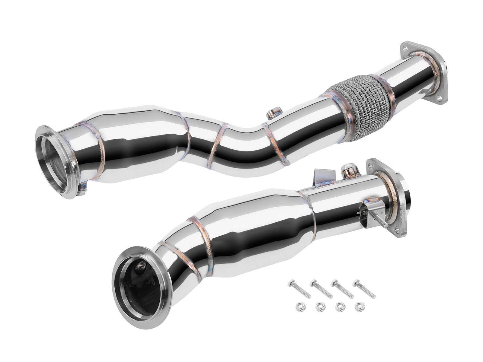 FMICPRO_DP_105_02 Приемная труба FMIC.Pro для BMW M2 M3 M4 G20 G80 S58 B30 2020+ — изображение 1