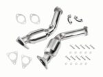 Даунпайп FMIC.Pro для Nissan 370z 2009-2017 гг. + глушитель