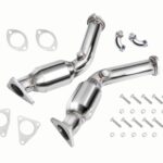 Даунпайп FMIC.Pro для Nissan 370z 2009-2017 гг. + глушитель