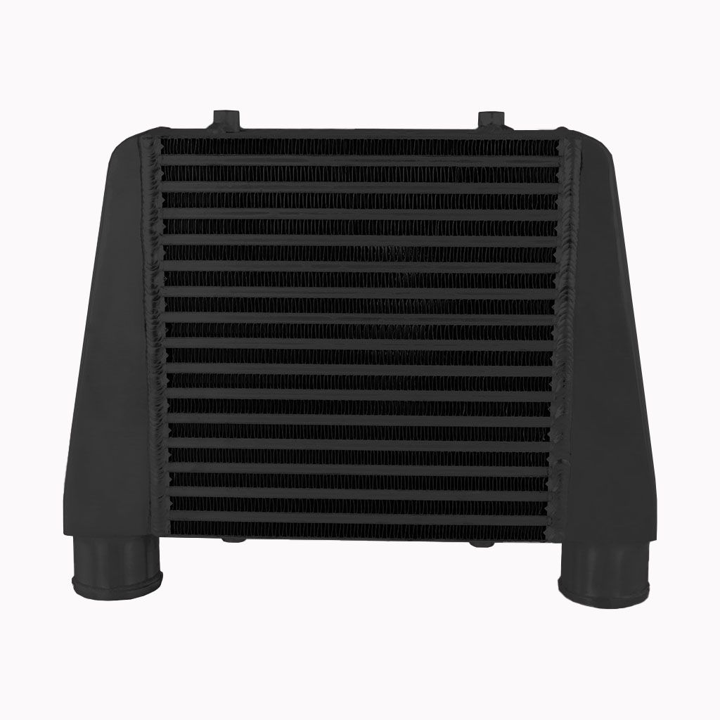 IC28028076-UP-BLACK Интеркулер 280x280x76mm FMIC.EU Up Inlet/Outlet Черный — изображение 1