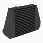 Интеркулер 280x300x76mm FMIC.EU Back Inlet/Outlet Черный — изображение 3