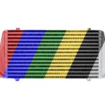 Интеркулер 450х230х65мм Цвет FMIC.EU