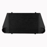 Интеркулер 450x300x76mm FMIC.EU Back Inlet/Outlet Черный — изображение 2